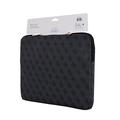 Guess 4G Zipper Pocket Triangle Logo Laptop Sleeve - 14" - Sort
