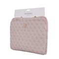 Guess 4G Zipper Pocket Triangle Logo Laptop Sleeve - 14"