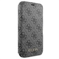 Guess Charms Collection 4G iPhone 11 Flip Cover - Grå