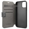 Guess Charms Collection 4G iPhone 11 Flip Cover - Grå