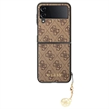 Guess Charms Collection 4G Samsung Galaxy Z Flip4 Cover - Brun