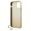 Guess Charms Collection 4G iPhone 12/12 Pro Cover - Grå
