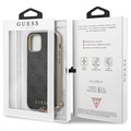 Guess Charms Collection 4G iPhone 12/12 Pro Cover - Grå