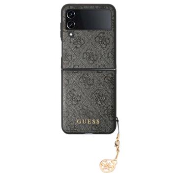 Guess Charms Collection 4G Samsung Galaxy Z Flip4 Cover - Grå