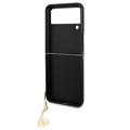 Guess Charms Collection 4G Samsung Galaxy Z Flip4 Cover - Grå