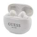 Guess GUTWS1CWH TWS Høretelefoner med Bluetooth 5.0 (Open Box - Fantastisk stand) - Hvid