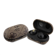 Guess GUTWSP4EGW 4G TWS-høretelefoner med metallogo (Open Box - Bulk Tilfredsstillelse) - brun