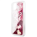 Guess Glitter Collection iPhone 11 Pro Max Cover - Hindbær