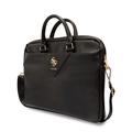 Guess Grained 4G Metal Logo Laptop-taske - 15"-16" - Sort