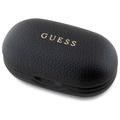 Guess Grained Classic Logo True Wireless øretelefoner - sort