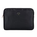 Guess Grained Triangle Logo Laptop Sleeve - 14" - Sort