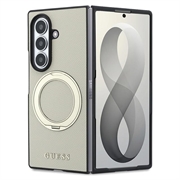 Samsung Galaxy Z Fold8 Ultra Guess Magnetic Ring Stand Grained Classic Logo Cover - MagSafe-kompatibel - beige