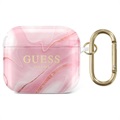Guess Marble Collection AirPods 3 TPU Cover - Pink