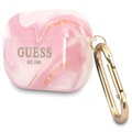 Guess Marble Collection AirPods Pro TPU Cover - Pink