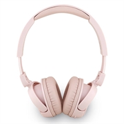 Guess Metal Logo Script Bluetooth 5.3 On-Ear hovedtelefoner - Pink