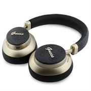 Guess PU 4G Gold Script Metal Logo ENC trådløse øretelefoner