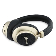 Guess PU 4G Gold Script Metal Logo ENC trådløse øretelefoner