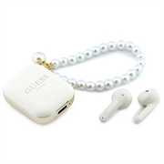 Guess Pearl Strap True Wireless øretelefoner - Hvid