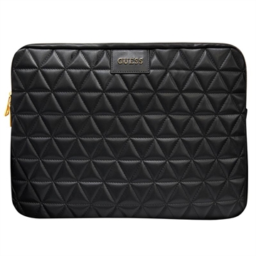 Guess Quilted Universal Bærbar Computer Sleeve - 13" - Sort