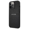 Guess Saffiano iPhone 13 Pro Hybrid Cover - Sort