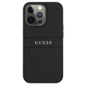 Guess Saffiano iPhone 13 Pro Hybrid Cover - Sort