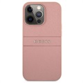 Guess Saffiano iPhone 13 Pro Max Hybrid Cover - Pink