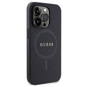 iPhone 15 Pro Guess Saffiano Hybrid Cover - MagSafe Kompatibel