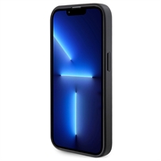 iPhone 15 Pro Guess Saffiano Hybrid Cover - MagSafe Kompatibel - Sort