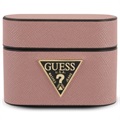 Guess Saffiano Series AirPods Pro Cover - Pink