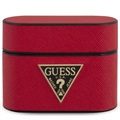 Guess Saffiano Series AirPods Pro Cover - Rød