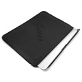 Guess Saffiano Sleeve til Bærbar, Tablet - 13" - Sort