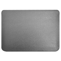 Guess Saffiano Triangle Logo Laptop Sleeve - 16" - Sølv