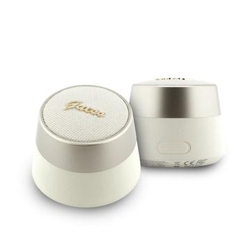 Guess Script Bluetooth-højttaler med metal-logo, 5W - guld