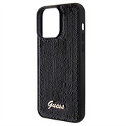 iPhone 15 Pro Guess Sequin Script Logo Cover - Sort