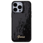 iPhone 15 Pro Max Guess Sequin Script Logo Cover - Sort