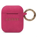 Guess AirPods / AirPods 2 Silikone Cover - Hot Pink