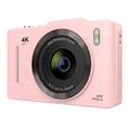 H16 Digitalkamera med 16X Zoom, 2,8" IPS Skærm og 32GB Hukommelseskort - Pink