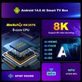 H96 MAX M9S Android 14 TV-boks - 4GB/32GB, 8K-videodekodning
