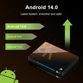 H96 MAX M9S Android 14 TV-boks - 4GB/32GB, 8K-videodekodning