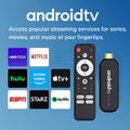 H96 MAX S905L3 4K HDR Android 14 TV Stick med WiFi 6 - Sort