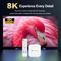 H96 Max M1 Plus 8K Android TV-boks - 4GB/128GB - Hvid