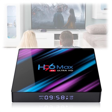 H96 Max RK3318 Smart TV Box med Android 9.0 - 4GB RAM, 64GB ROM