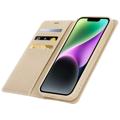 Hanman Minor iPhone 14 Etui med Pung - Guld