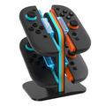 HBS-2859 4-i-1 opladningsdock til Nintendo Switch 2 Joy-Con-controllere