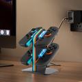HBS-2859 4-i-1 opladningsdock til Nintendo Switch 2 Joy-Con-controllere