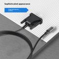 HC-65 USB-C til DVI-kabel/videoadapter 1.9m - sort