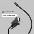 HC-65 USB-C til DVI-kabel/videoadapter 1.9m - sort