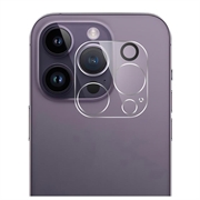 iPhone 15 Pro/15 Pro Max HD Kameralinsebeskytter i Hærdet Glas - gennemsigtig