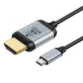 HD023 USB-C til HDMI-kabel - 1.8m, 4K, 60Hz - Sort