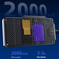 HD813 1m industrielt boreskop/endoskop med 4.3" IPS-skærm, 1080p, 8mm linse - sort